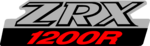 Kawasaki ZRX 1200R Logo PNG Vector