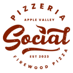 Pizzeria Social Logo PNG Vector