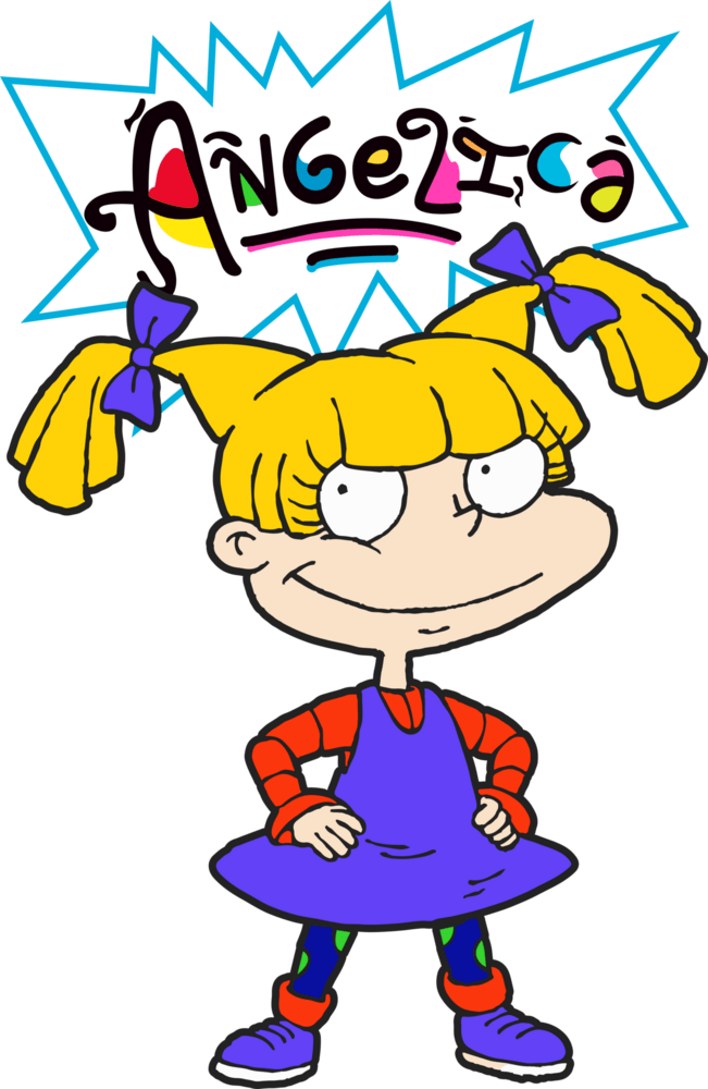 Angelica Rugrats Logo PNG Vector