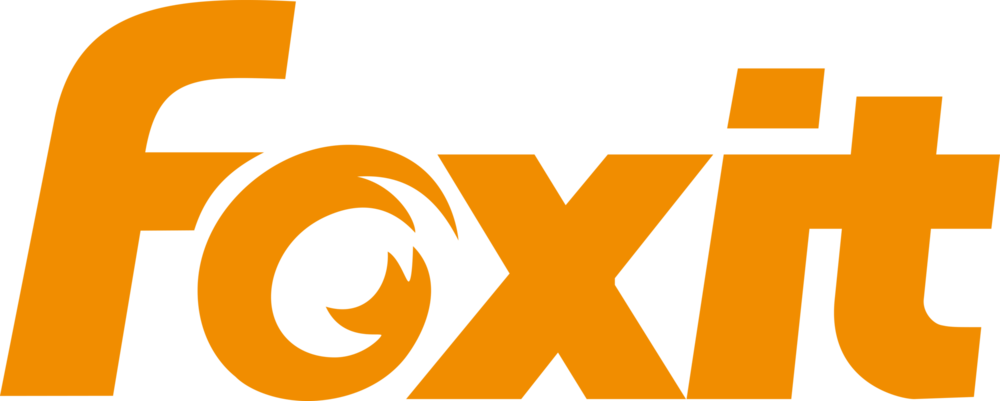 Foxit Software Logo PNG Vector