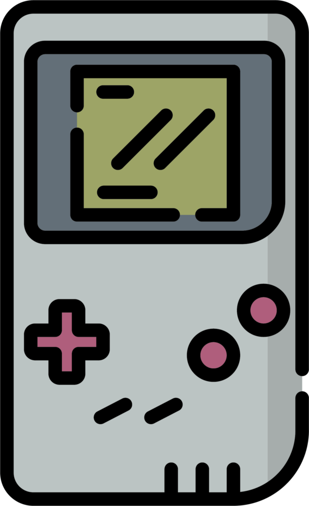 Gameboy Logo PNG Vector