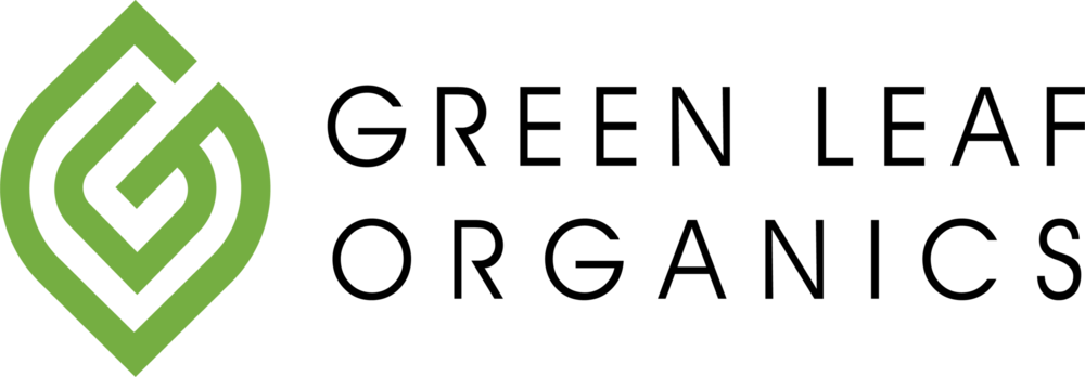 Green Leaf Organics Logo PNG Vector