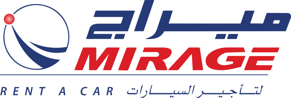 MIRAGE Rent A Car Logo PNG Vector