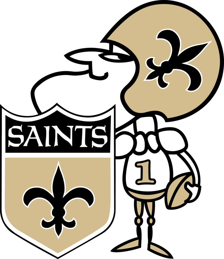 New Orleans Saints Logo PNG Vector