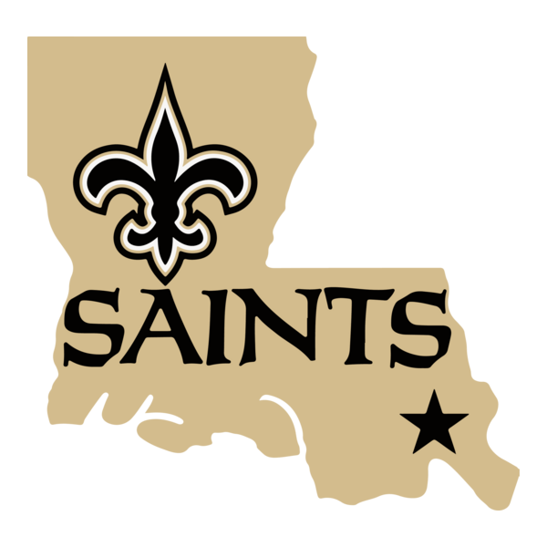 New Orleans Saints Logo PNG Vector