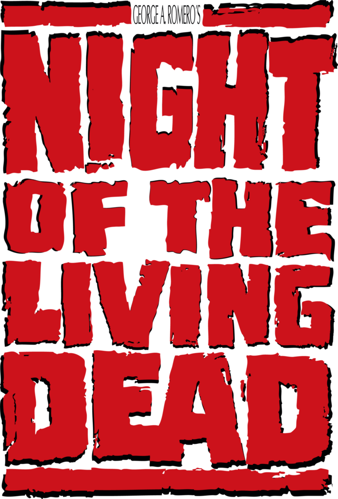 Night of the Living Dead Logo PNG Vector