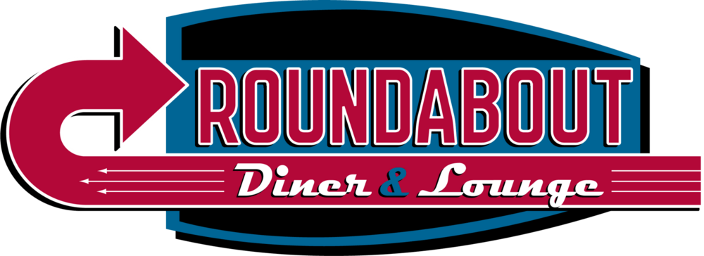 Roundabout Diner & Lounge Logo PNG Vector