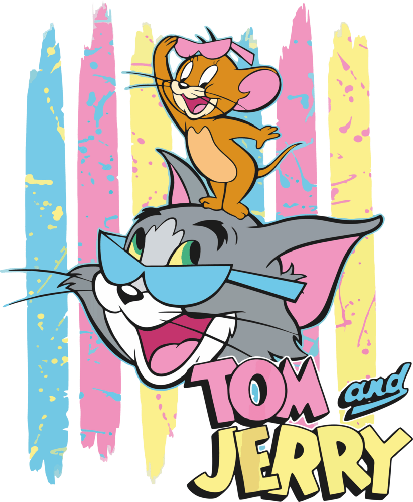 tom y jerry Logo PNG Vector