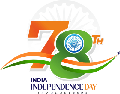 78th Independence Day Logo PNG Vector