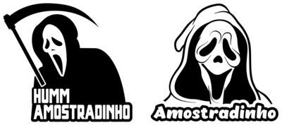 Amostradinho Sticker Logo PNG Vector