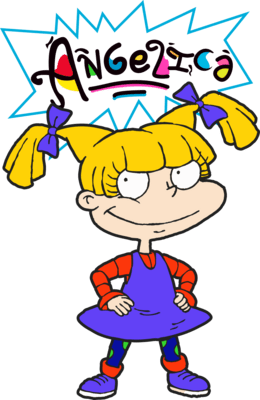 Angelica Rugrats Logo PNG Vector