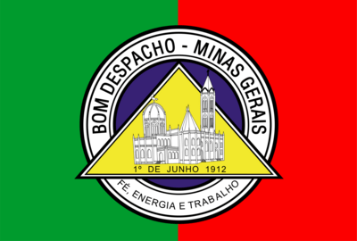 Bandeira de Bom Despacho - Minas Gerais Logo PNG Vector