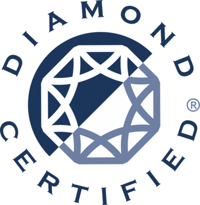 Diamond Certified Logo PNG Vector