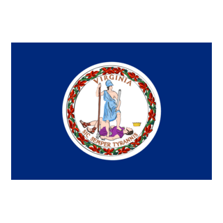 Flag of Virginia Logo PNG Vector