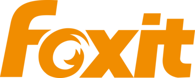 Foxit Software Logo PNG Vector