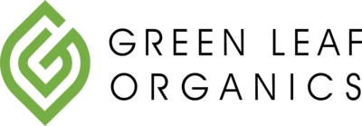 Green Leaf Organics Logo PNG Vector