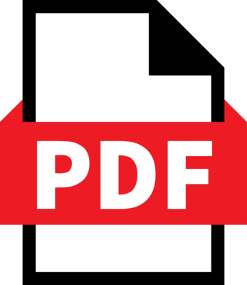 Ícone de PDF (Portable Document Format) Logo PNG Vector