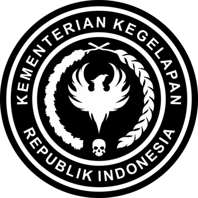 Kementerian Kegelapan Republik Indonesia Logo PNG Vector