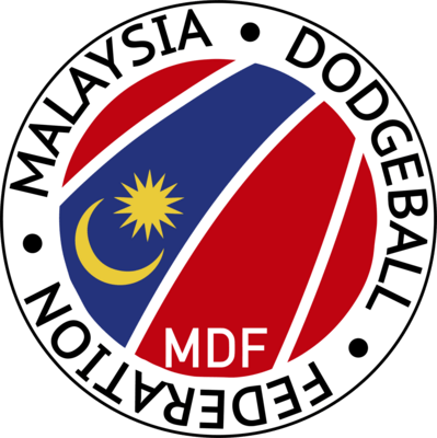 Malaysia Dodgeball Federation Logo PNG Vector