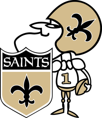 New Orleans Saints Logo PNG Vector