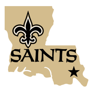 New Orleans Saints Logo PNG Vector