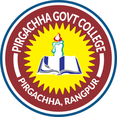 Pirgachha Govt College Logo PNG Vector