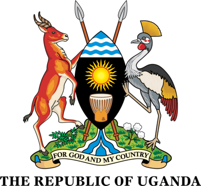 Republic of Uganda Coat of Arms Emblem Logo PNG Vector