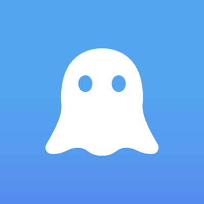 Telegram Deleted Account Ghost Picture Logo PNG Vector