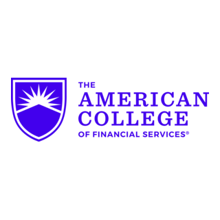 The American College of Financial Services Logo PNG Vector