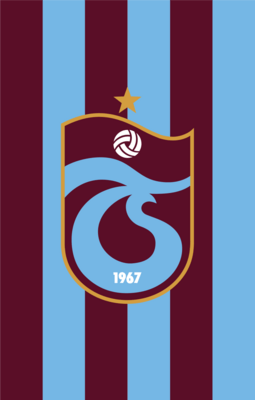 Trabzonspor Bayrak Çubuklu / Kurumsal Kimlik Logo PNG Vector