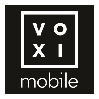 VOXI White Logo PNG Vector