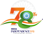 78th Independence Day Logo PNG Vector