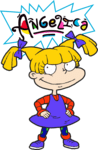 Angelica Rugrats Logo PNG Vector