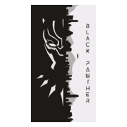 Black Panther Logo PNG Vector