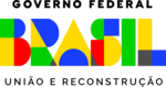 Governo Federal do Brasil - União e Reconstrução Logo PNG Vector