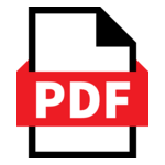 Ícone de PDF (Portable Document Format) Logo PNG Vector