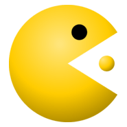 Pac-man Logo PNG Vector