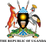 Republic of Uganda Coat of Arms Emblem Logo PNG Vector