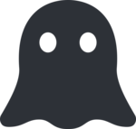 Telegram Deleted User Ghost Icon Logo PNG Vector