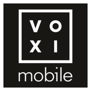 VOXI White Logo PNG Vector