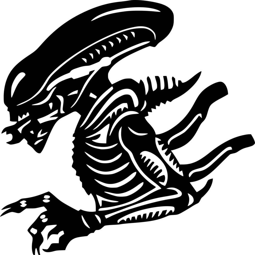 Alien Logo PNG Vector