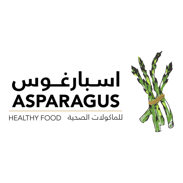 ASPARAGUS HEALTHY FOOD Logo PNG Vector