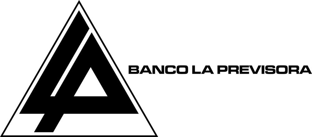 Banco La Previsora alternative horizontal Logo PNG Vector