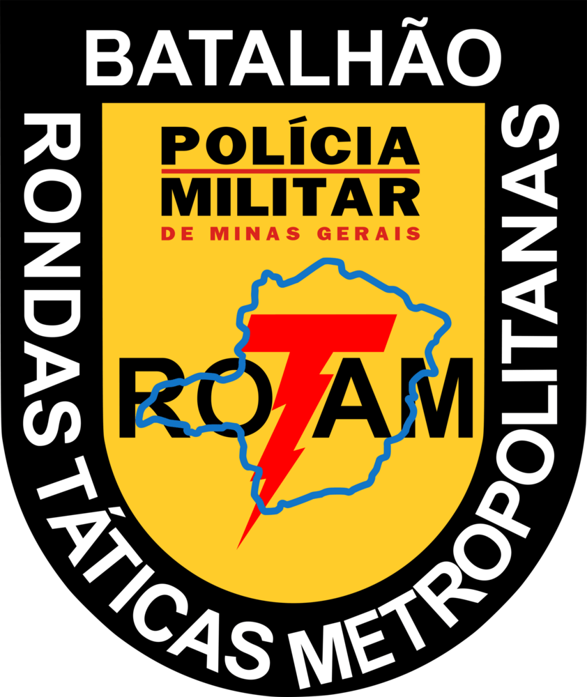 Batalhão de Rondas Táticas Metropolitanas (ROTAM) Logo PNG Vector