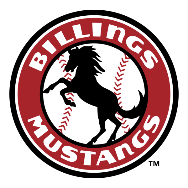 Billings Mustangs Logo PNG Vector
