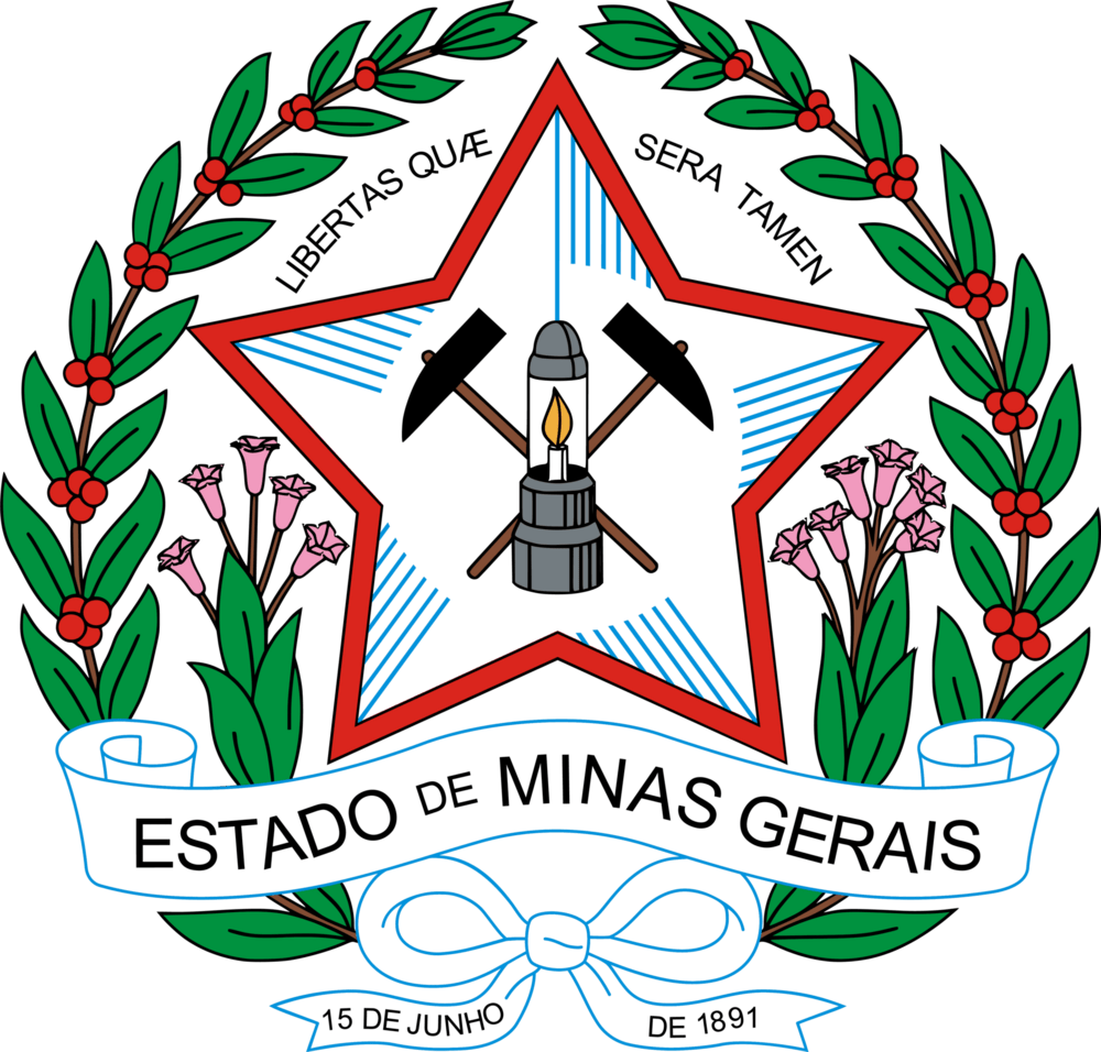 Brasão do estado de Minas Gerais - Brasil Logo PNG Vector