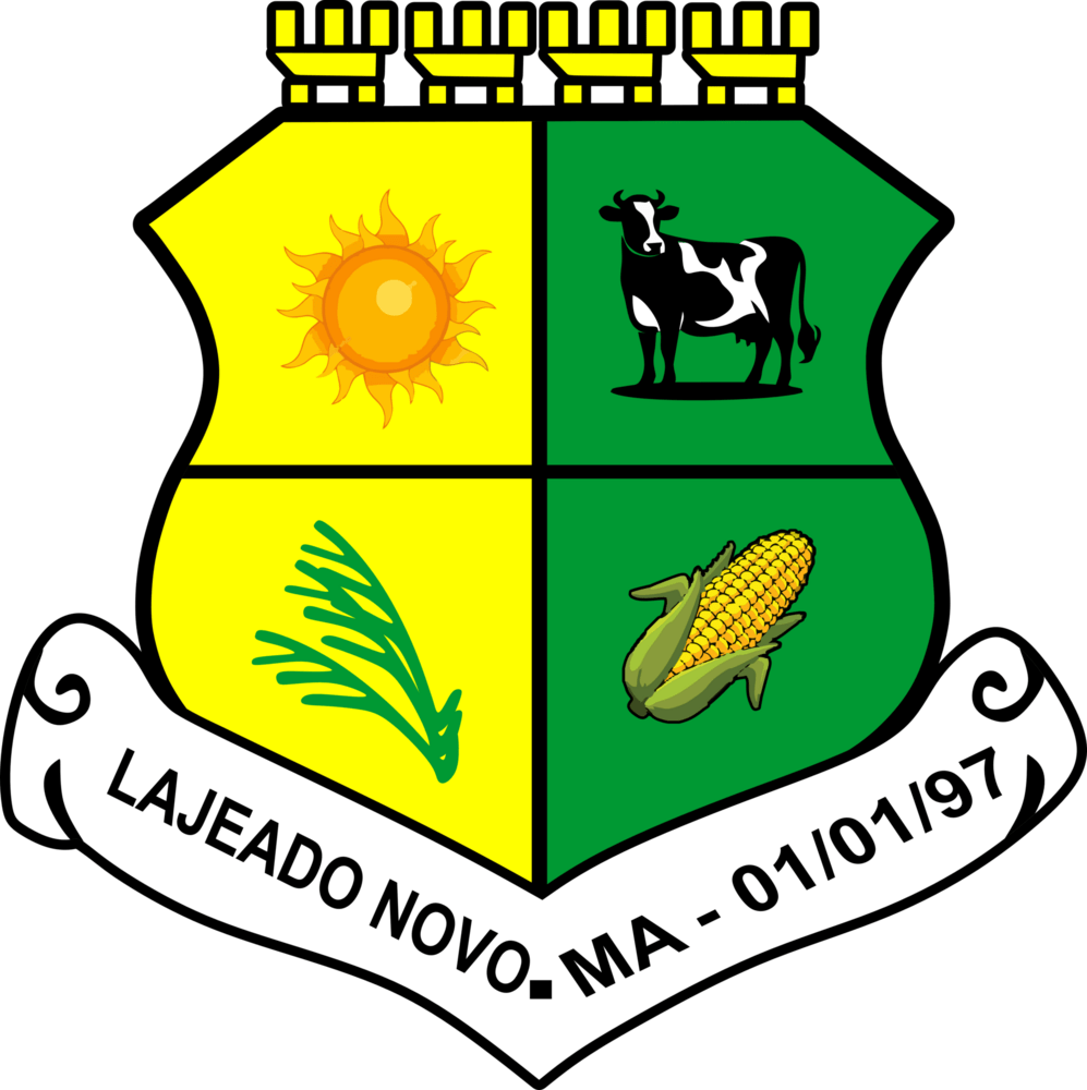 BRASÃO LAJEADO NOVO - MA Logo PNG Vector