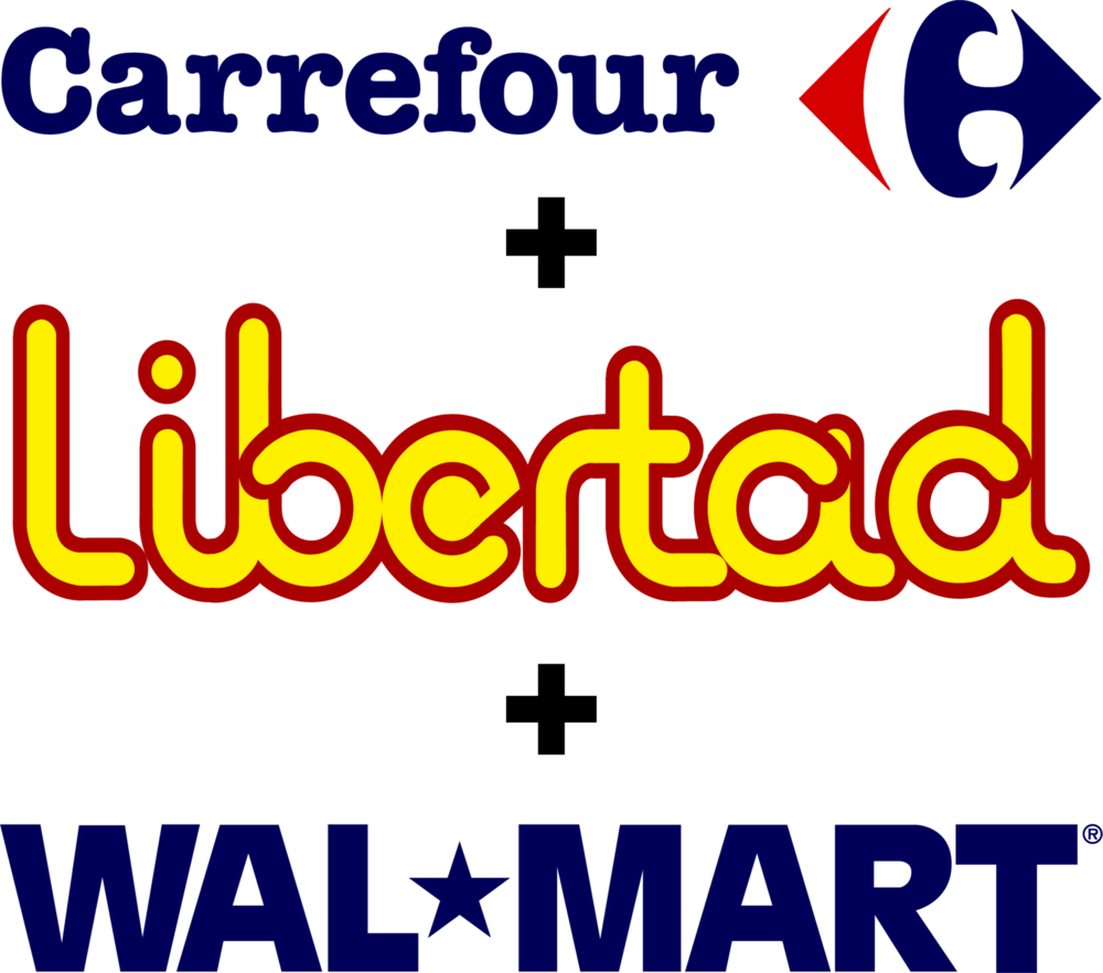 Carrefour Libertad Walmart Cordoba Logo PNG Vector