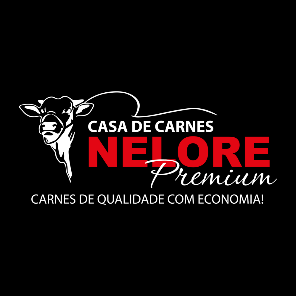 Casa de Carnes Nelore Premium Logo PNG Vector