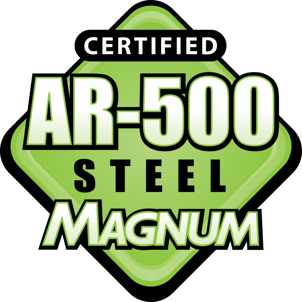 CERTIFIED AR-500 STEEL MAGNUM Logo PNG Vector